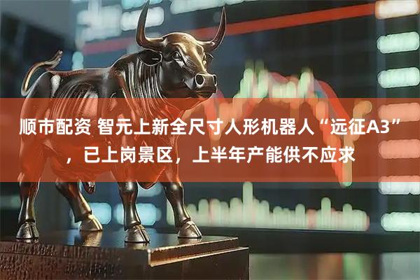 顺市配资 智元上新全尺寸人形机器人“远征A3”，已上岗景区，上半年产能供不应求
